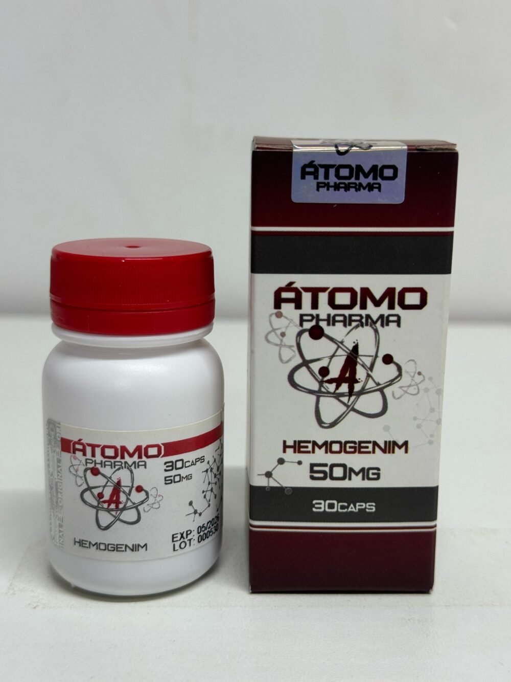 Hemogenin 50mg 30 caps - Atomo Pharma