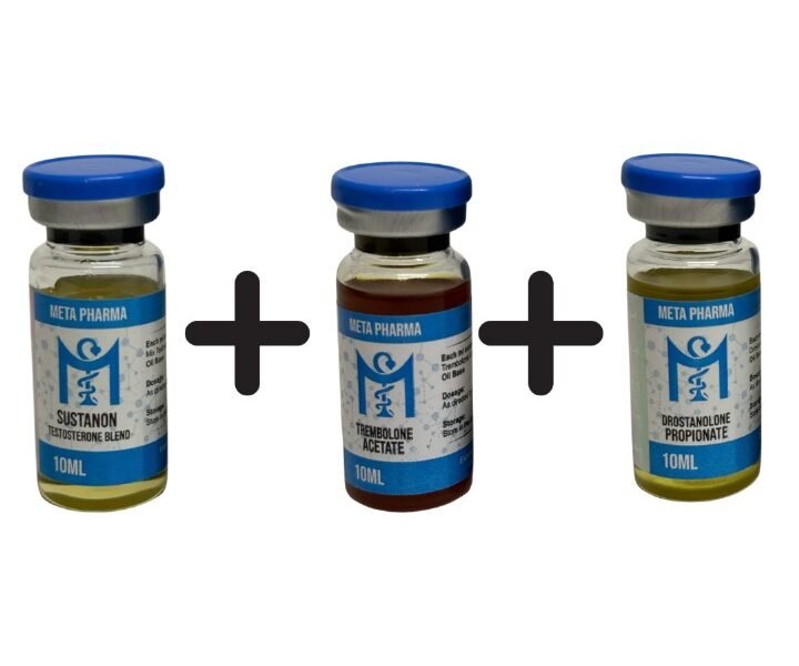 Combo Definição extrema Durateston + Trembo Acetato + Masteron - Meta Pharma