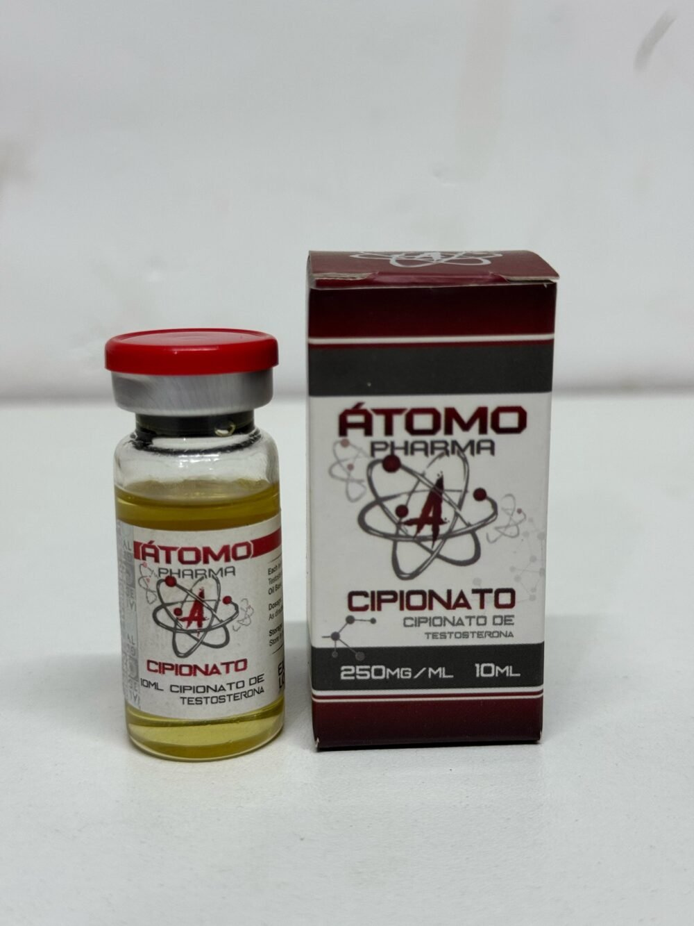 Cipionato de Testosterona 250mg 10ml - Atomo Pharma