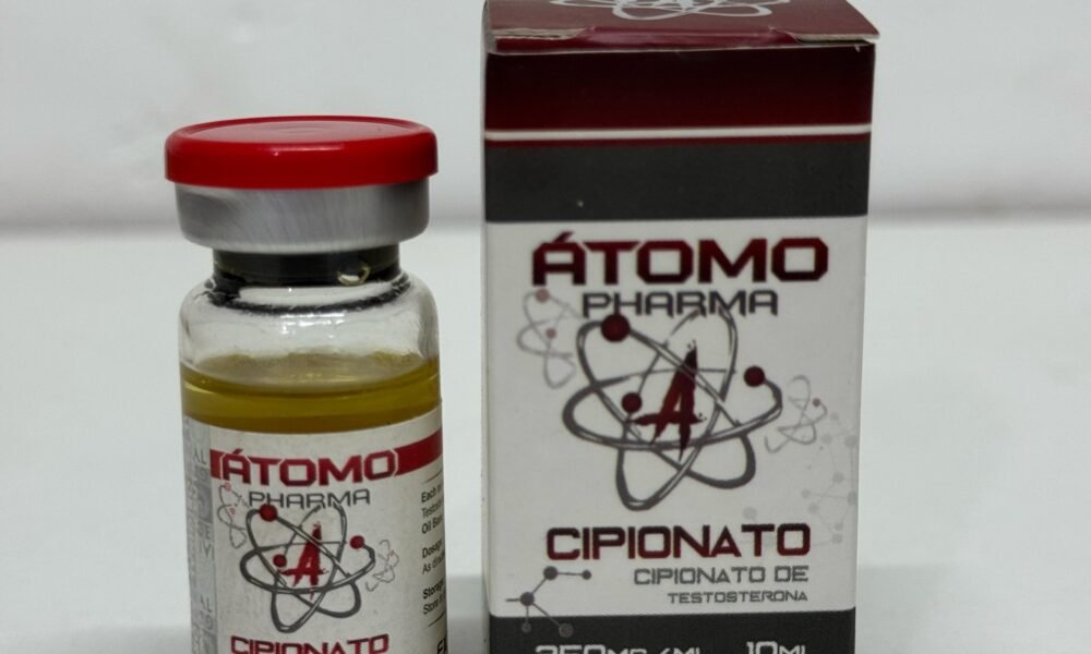 Cipionato de Testosterona 250mg 10ml - Atomo Pharma