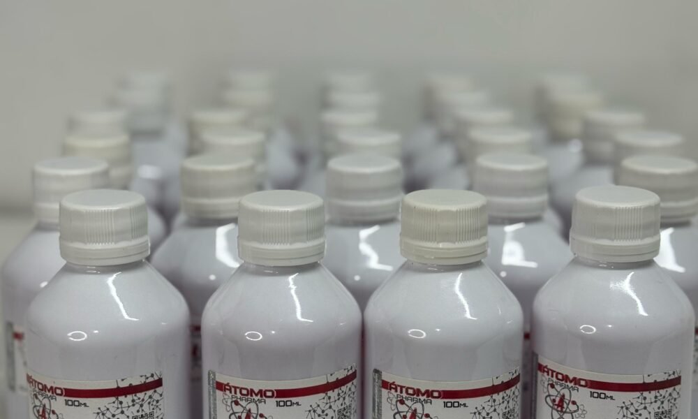 Clembuterol Gel 100ml Atomo Pharma sabor Morango