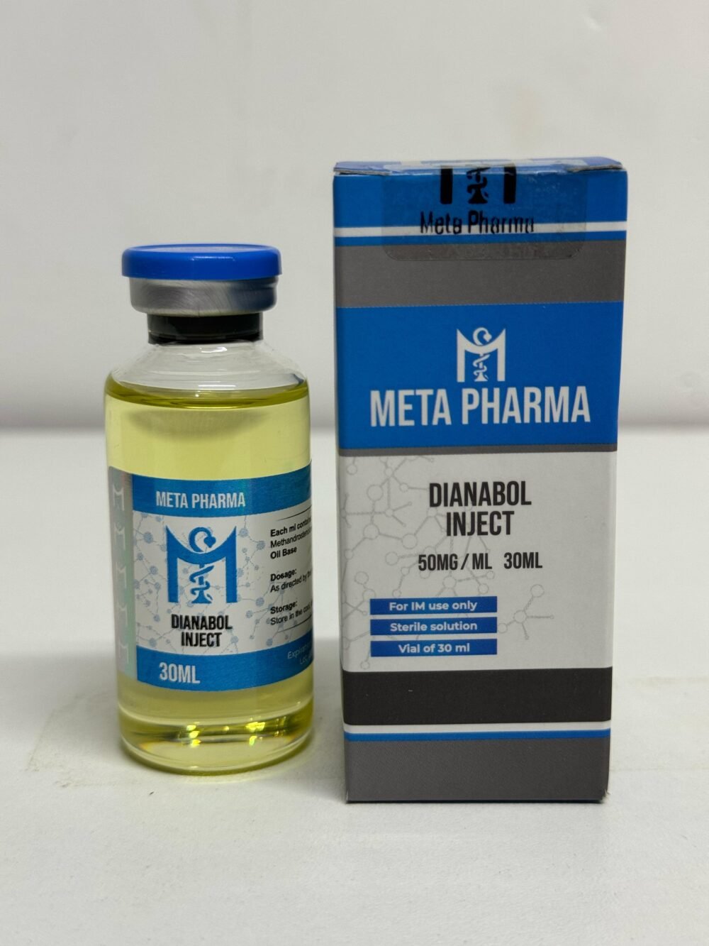 Dianabol injetavel 30ml 50mg - Meta Pharma