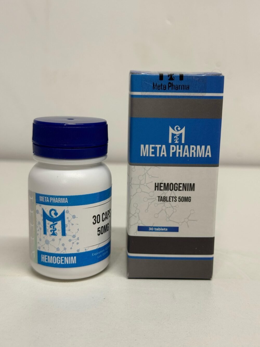 Hemogenin oral 30 Capsulas 50mg - Meta Pharma