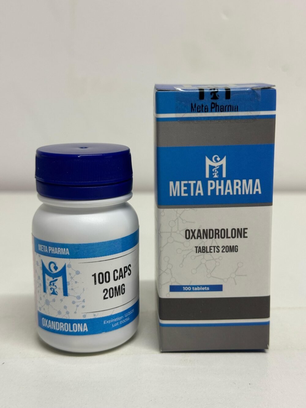 Oxandrolona 20mg 100 Capsulas - Meta pharma