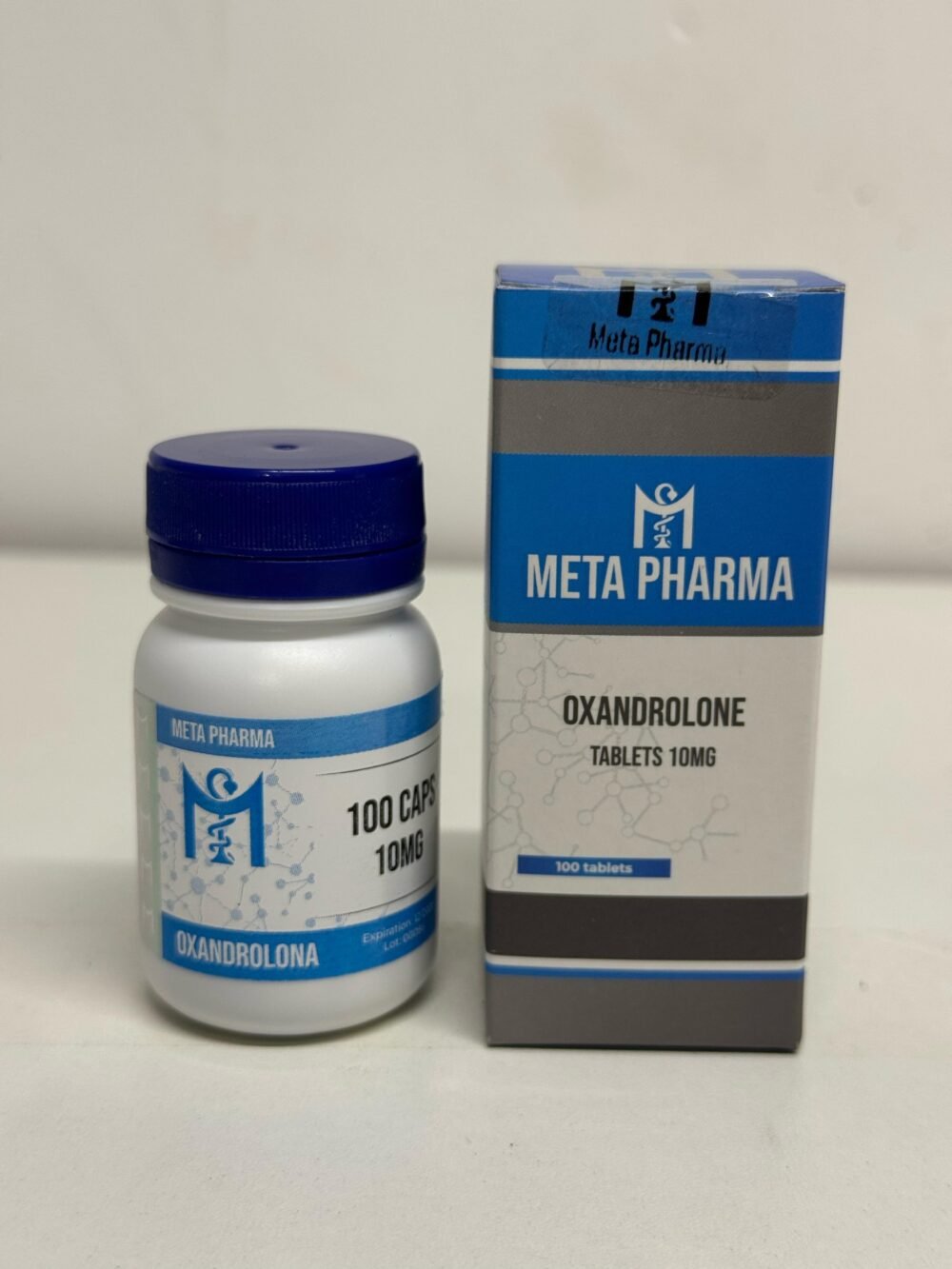 Oxandrolona 10mg 100 Capsulas -Meta pharma