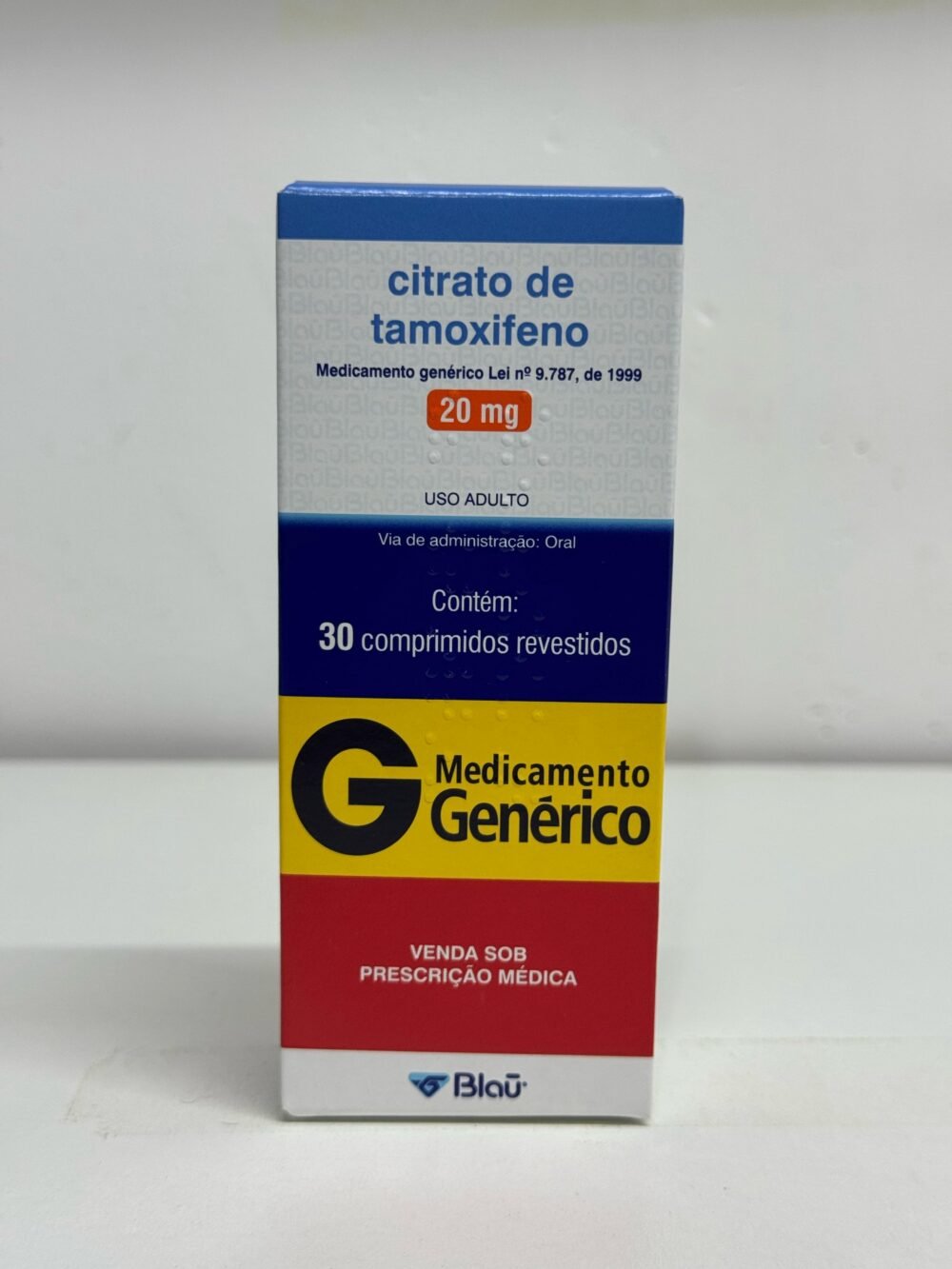 Tamoxifeno 20mg 30 comprimidos - Farmacia