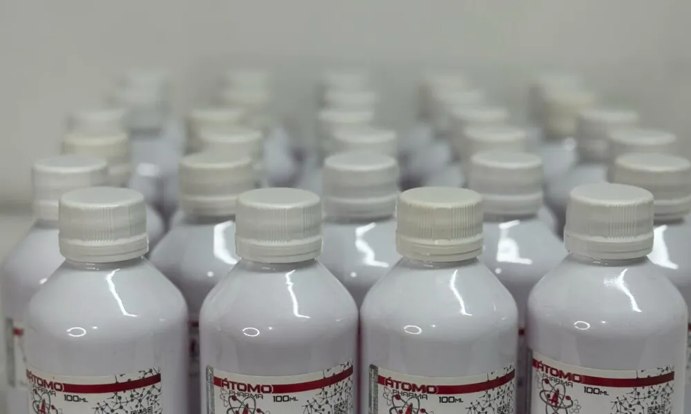 Clembuterol Gel 100ml Atomo Pharma sabor Morango