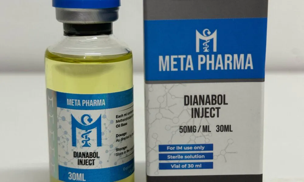 Dianabol injetavel 30ml 50mg - Meta Pharma